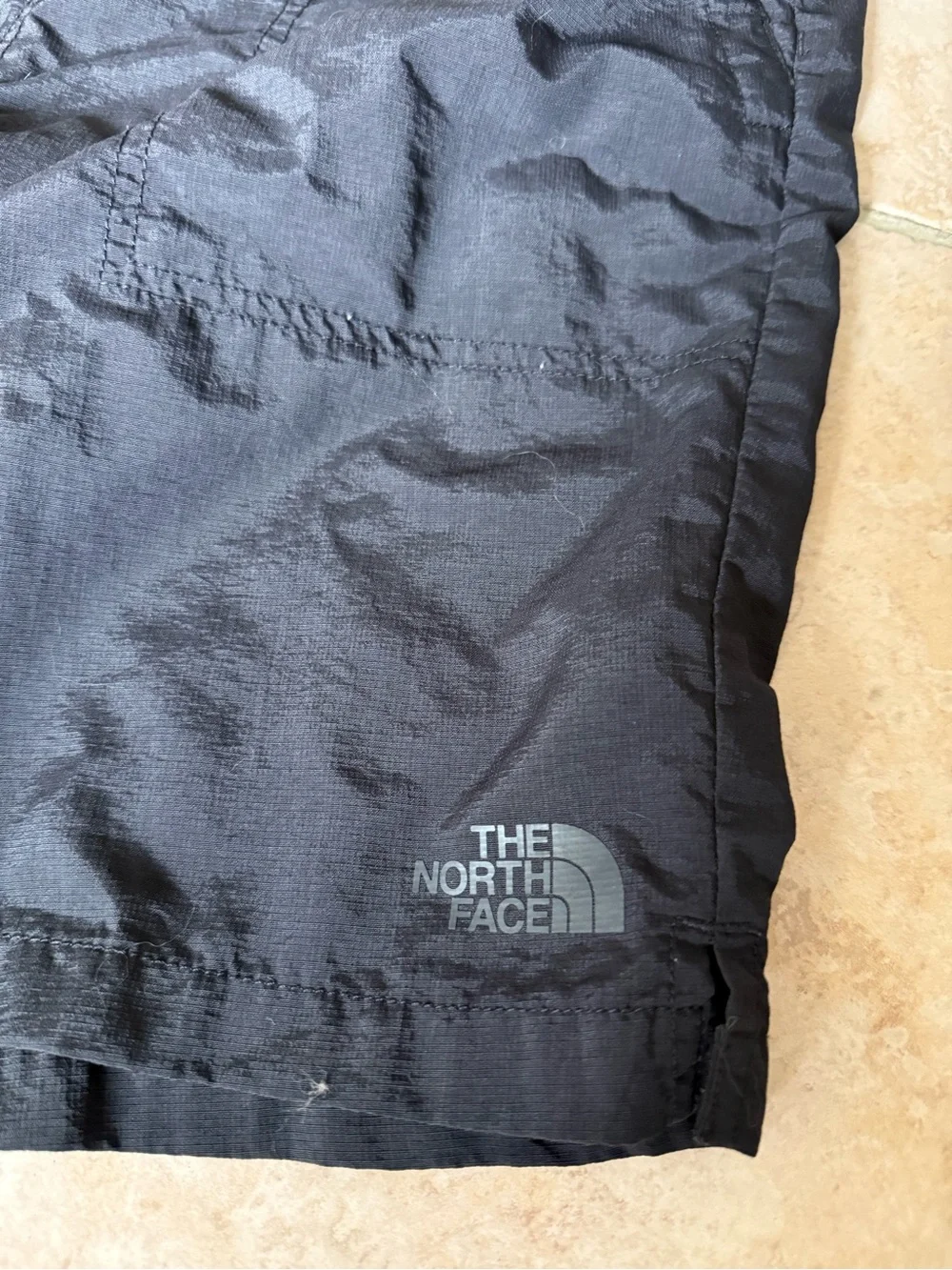 The North Face Black Athletic Nylon Shorts